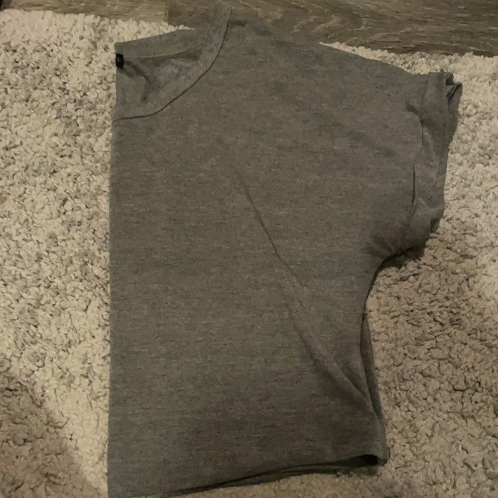 Gray Crop top